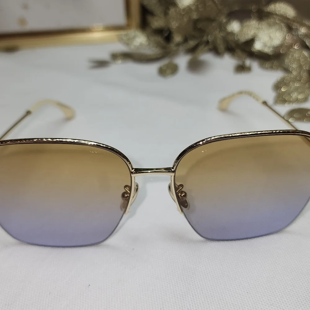 NWOT Victoria Beckham VB214SA Sunglasses With Box, Paperwork And Case